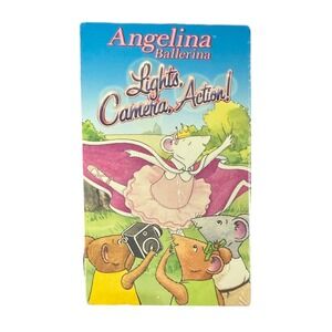 Angelina Ballerina Lights Camera Action VHS NEW Sealed Video Movie‎ Children